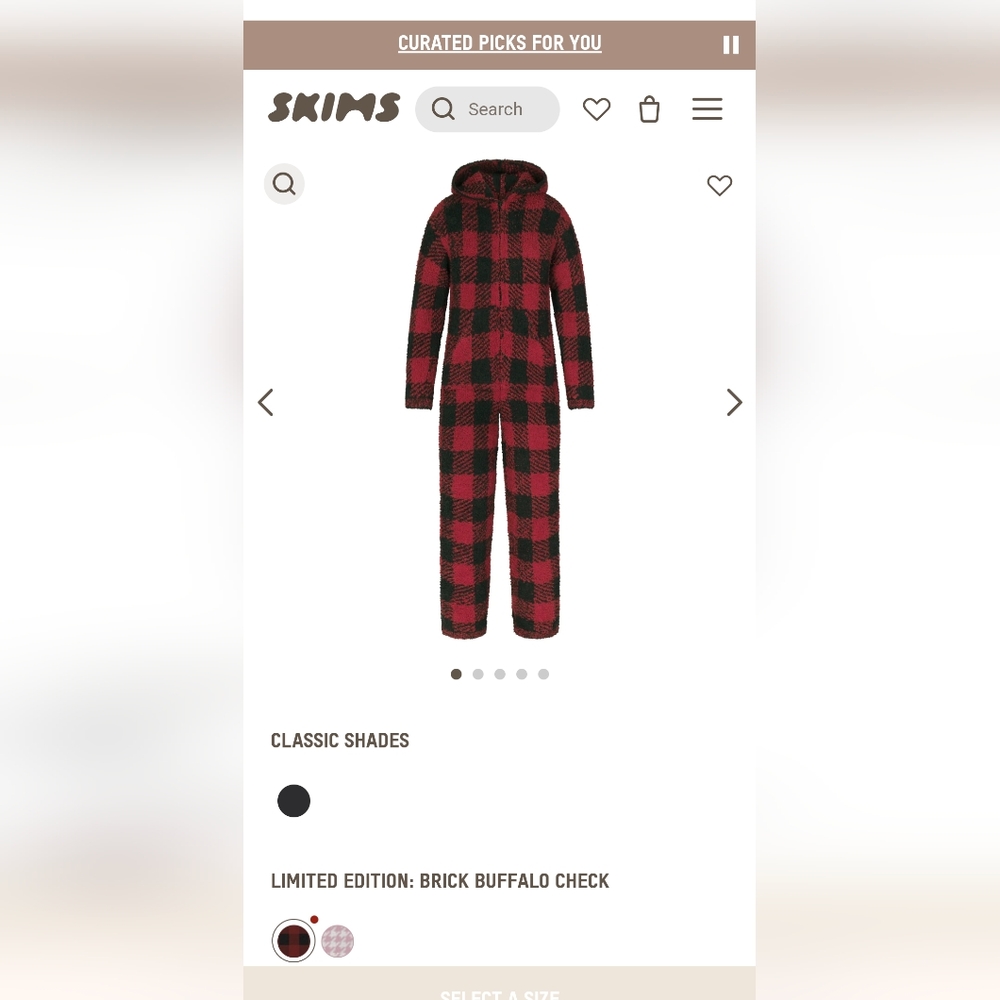 Skims COZY KNIT UNISEX ONESIE
